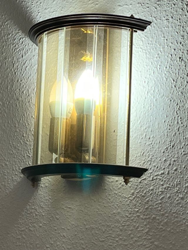 Aplique pared - Moderno dorado