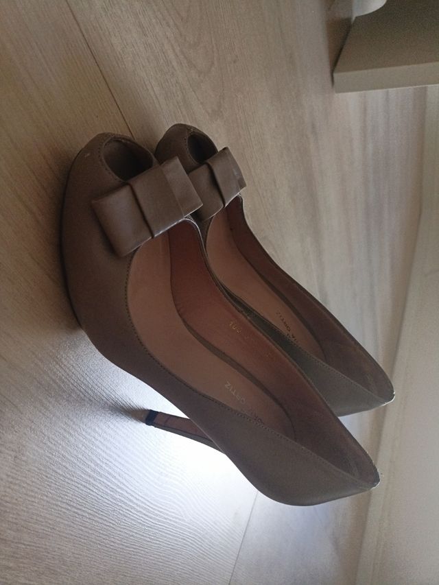 Tacones Gloria Ortiz - marron gris