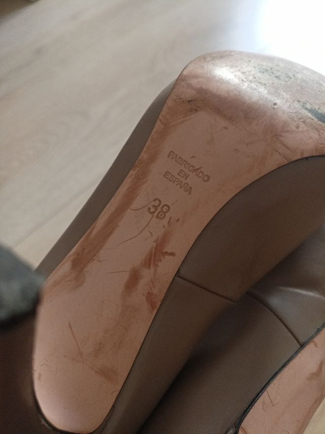 Tacones Gloria Ortiz - marron gris