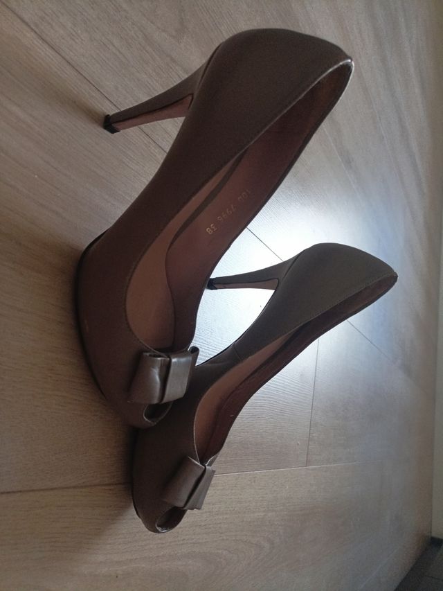 Tacones Gloria Ortiz - marron gris