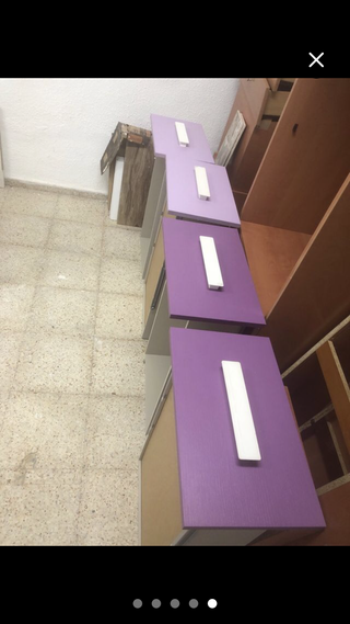 Cama nido blanca con cajones