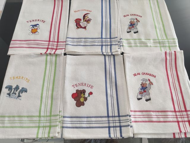 Lote 6 Paños Cocina Islas Canarias y Tenerife