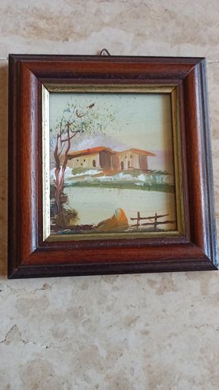 Quadretti dipinti a mano - Tris Cod.7