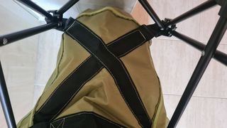 Silla camping plegable - Verde oliva