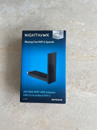Adaptador WiFi 6 Netgear AX1800 A7500