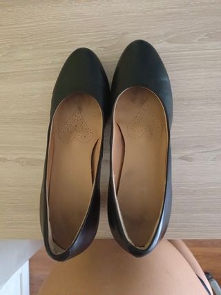 Tacones Satin negros - zapatos mujer
