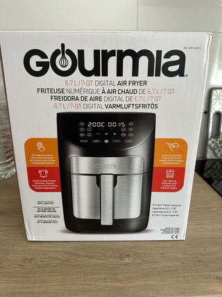 Freidora de aire Gourmia 6.7L - Nueva