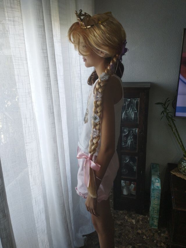 Peluca de Rapunzel de Disney