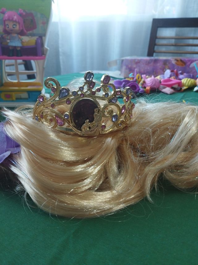 Peluca de Rapunzel de Disney
