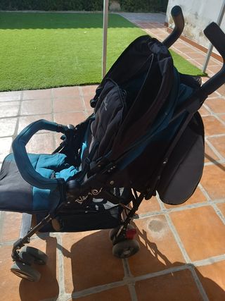 Silla paseo Silver Cross Azul tipo paraguas