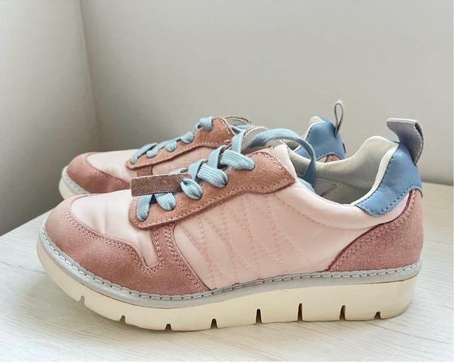 Zapatillas Panchic casual rosa-azul