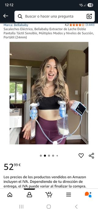 Sacaleches doble eléctrico