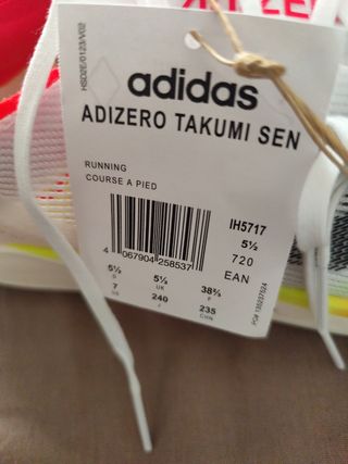 Adidas Adizero Takumi Sen - Zapatillas Running