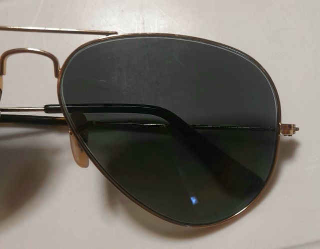Ray-Ban Aviator: gafas doradas