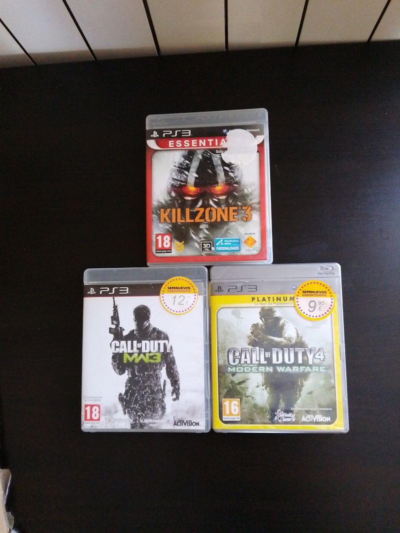 Imagen de PS3 Juegos - Call of Duty & Killzone