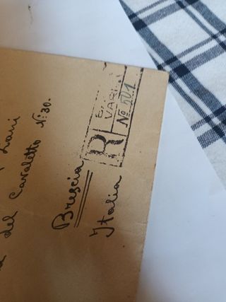 Vecchia busta postale Bulgaria