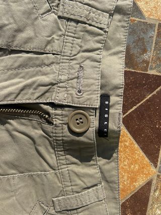 Shorts Sisley verde oliva donna