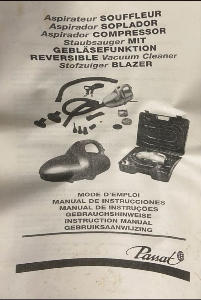 Aspirador-Soplador PASSAT portátil