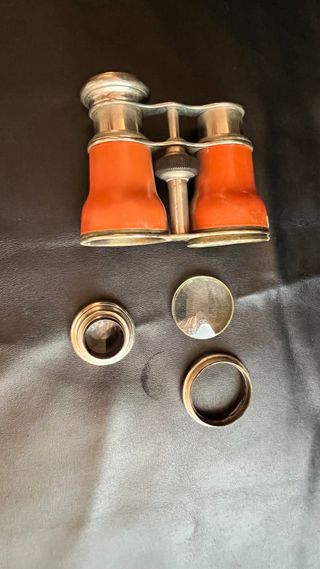 Binoculares de ópera antiguos, Chevalier, Paris.