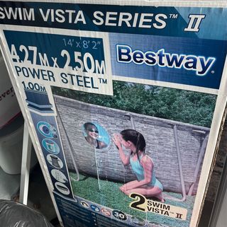 OFERTA FIN VERANO Piscina Bestway ovalada