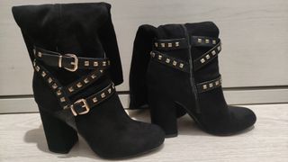 Botas altas negras mujer