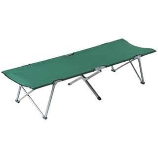 Cama plegable acampada