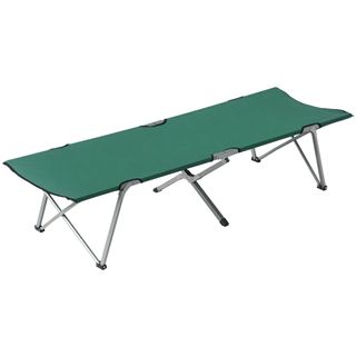 Cama plegable acampada