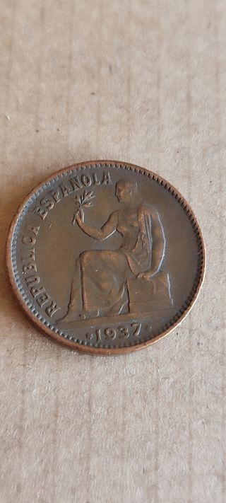 Moneda 50 céntimos España 1937*(3/4)