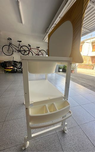 Cambiador bebé 2 en 1 bañera