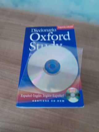 Diccionario Oxford Study ingles-español con disco.