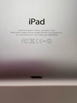 iPad 4  Wi-Fi pantalla retina 9,7” 16 GB