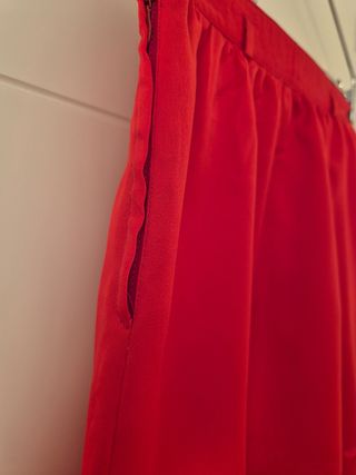 Vestido rojo - 2 piezas