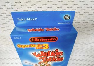 SUPER MARIO BROS 3 WALKIE TALKIE NINTENDO 1989