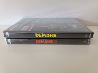 DVDs Demons 1 & 2 NUEVAS SIN ABRIR Terror