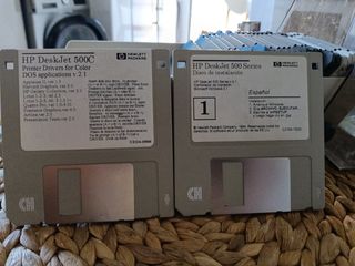 Discos HP DeskJet 500C - DOS