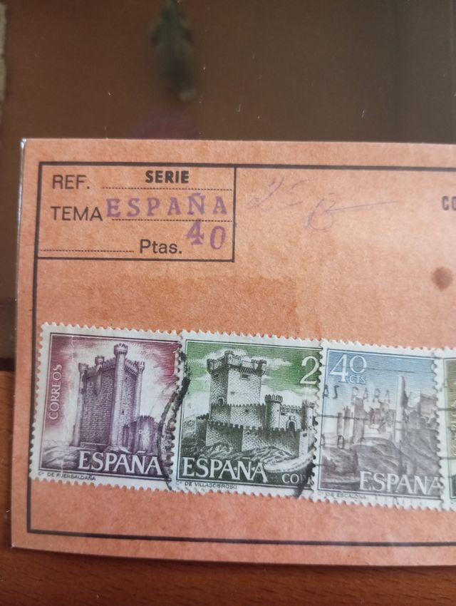 Sellos España: Castillos Colección  Filatelia