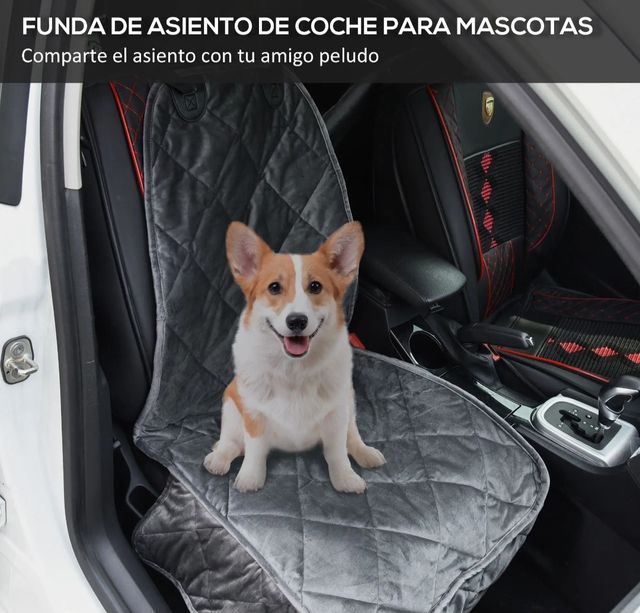 Funda asiento coche gris