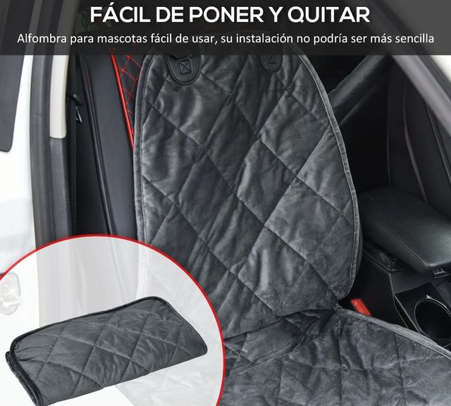 Funda asiento coche gris