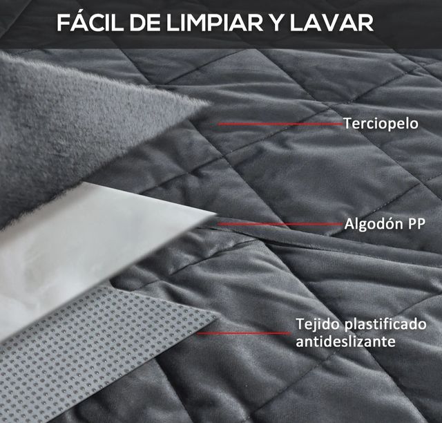 Funda asiento coche gris