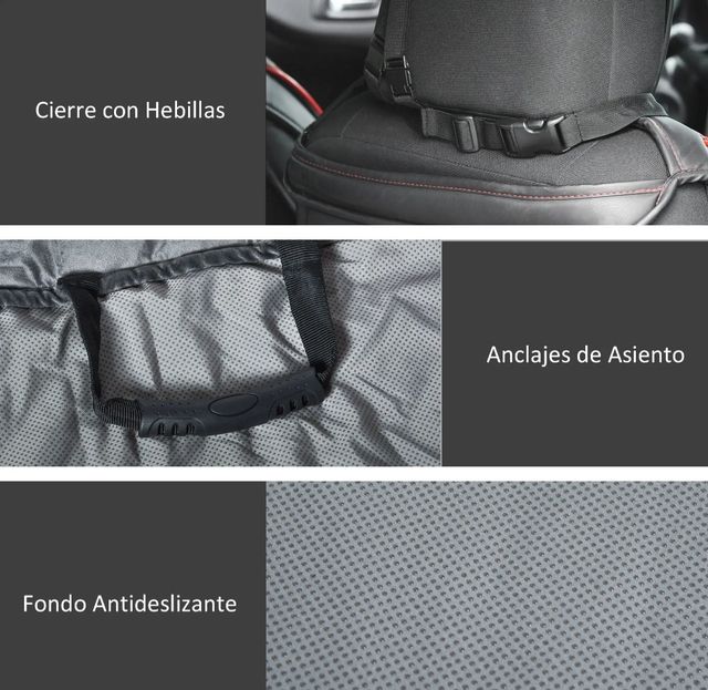 Funda asiento coche gris