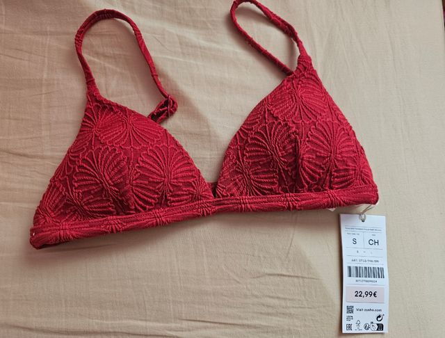 Bikini rojo nuevo (con etiqueta)