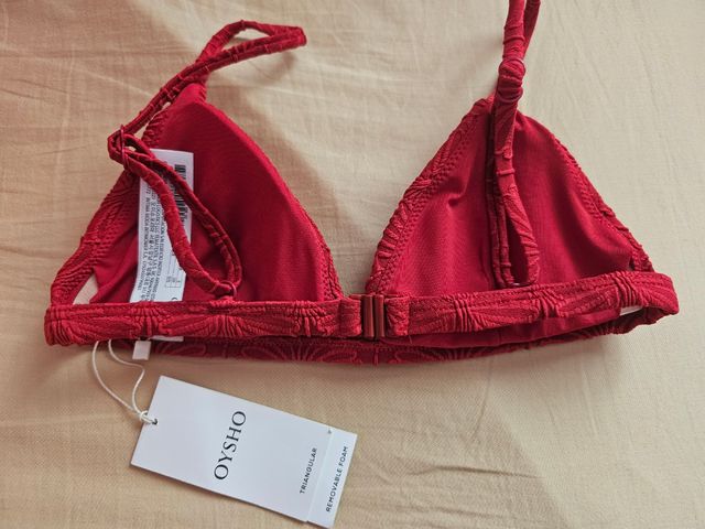 Bikini rojo nuevo (con etiqueta)