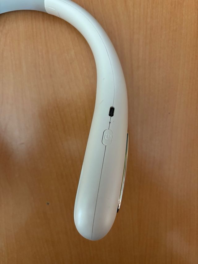 Ventilador cuello blanco