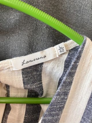 Mono rayas algodón mujer