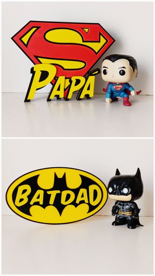 Cartel Superpapá (Superman)