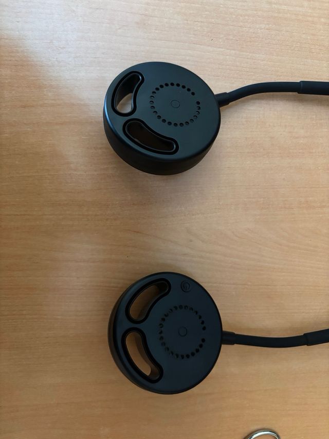 Ventilador cuello: manos libres