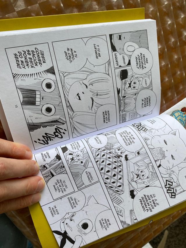 Fairytail Las aventuras de happy comics + regalos