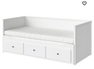 Cama nido blanca con cajones