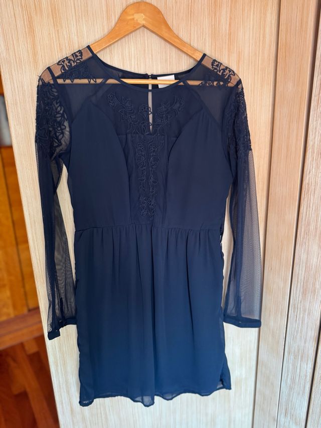 Vestido negro VILA talla L