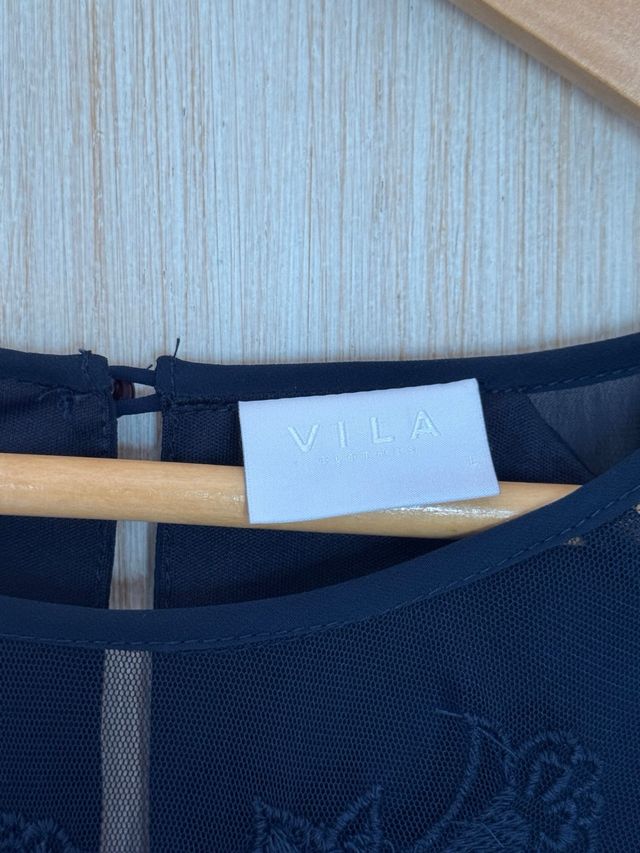 Vestido negro VILA talla L